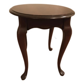 Vintage Cherry Side Table For Sale