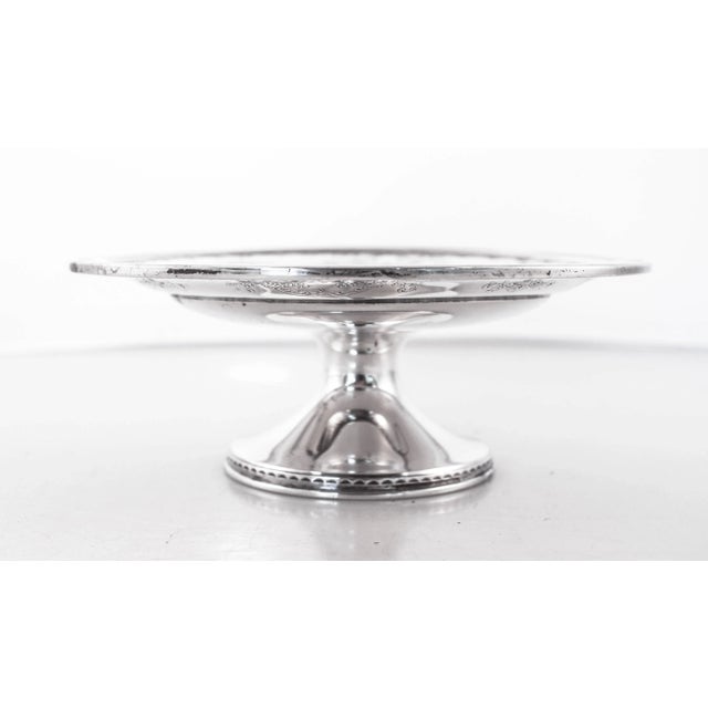 Dominick & Haff 1920s Dominick & Haff Sterling Compotes - A Pair For Sale - Image 4 of 7