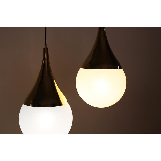 Metal Vintage Drop Pendant Lamp For Sale - Image 7 of 12