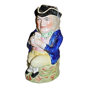 Stafforshire Toby Mug, Early 1800s