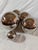 Mid-Century Modern Set of Five Shiny Stainless Steel Orbs For Sale - Image 3 of 5