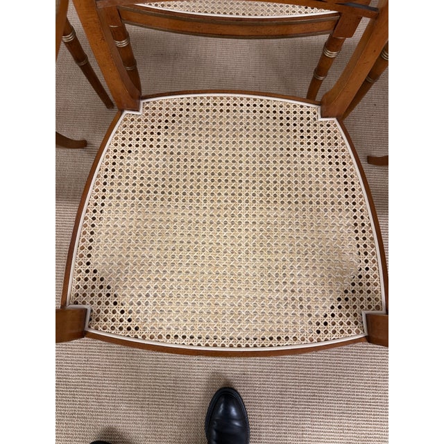 Set of 6 Governor Alston Arm Chairs From Baker For Sale In Cleveland - Image 6 of 12