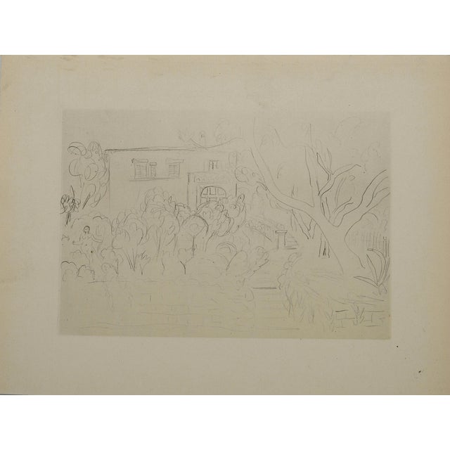 Henri Matisse, La maison au bout de l'allée, Lithograph For Sale