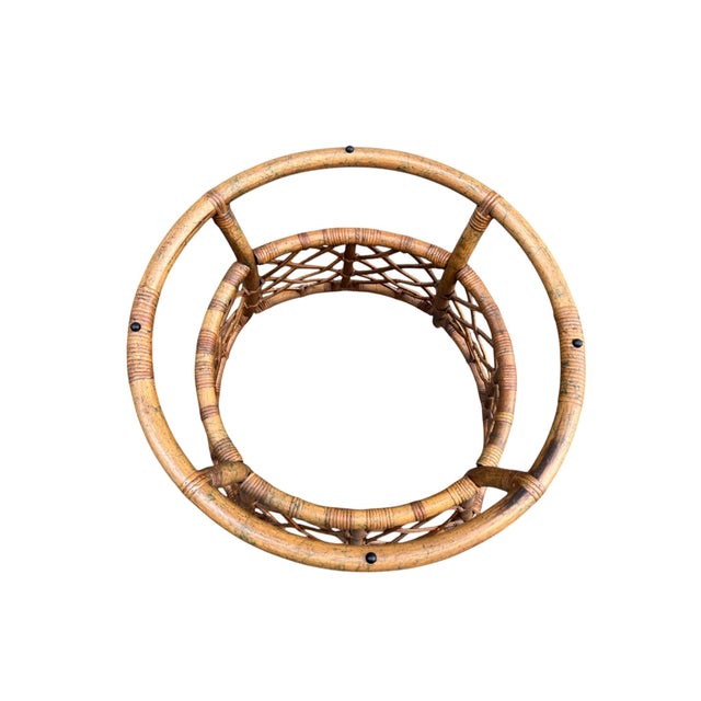 Brown Ficks Reed Dining or Center Table For Sale - Image 8 of 15