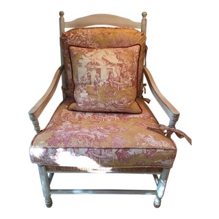 Arts and Crafts Wesley Hall Arm Chair For Sale