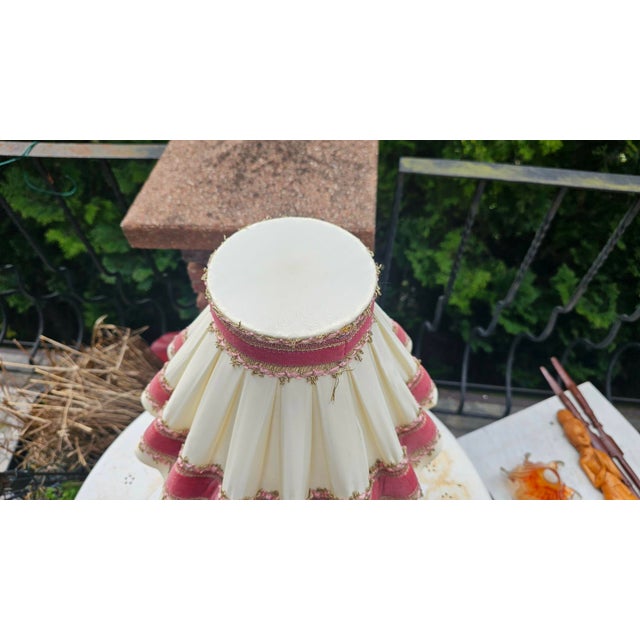 Porcelain Lamp from Capodimonte, 1960s-1970s For Sale - Image 4 of 8