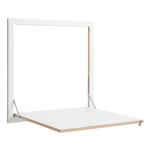 Large 80×80-1 Folding Wall Desk from Ambivalenz For Sale
