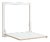 Large 80×80-1 Folding Wall Desk from Ambivalenz For Sale