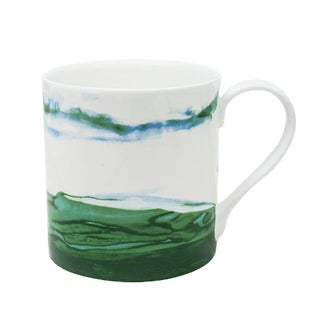 Jenny Green Mug by Deborah Allen for 1882 Ltd. For Sale