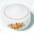 A darling little piece of retro cottage charm! This vintage milk glass ceiling light shade features three cheerful floral...