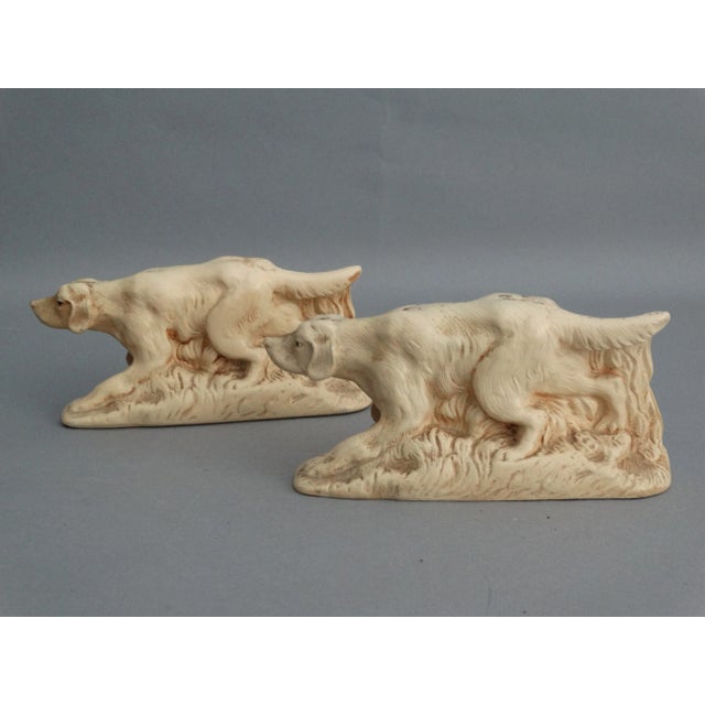 McCoy Hunting Dog Spaniel Bookends - A Pair For Sale - Image 9 of 9
