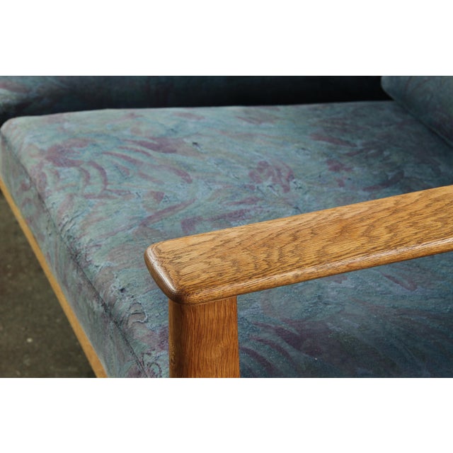 Oak GE265 Sofa by Hans J. Wegner and Getama, 1960s For Sale - Image 9 of 18