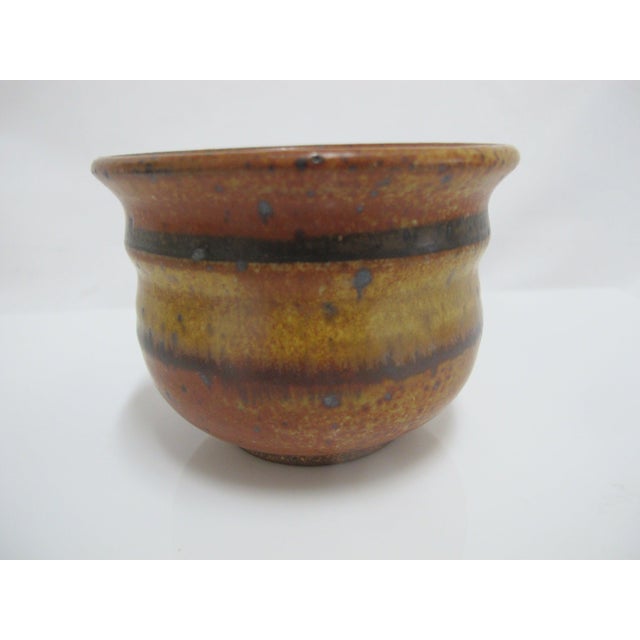 Wally Schwab Pacific Nw Stoneware Studio Pottery Small Pot or Punch Cup Set of 6 For Sale - Image 10 of 14