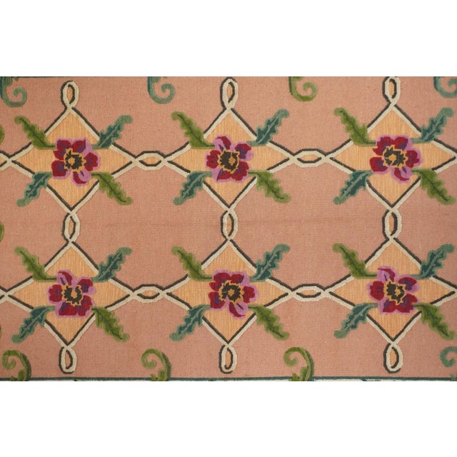 Turkish Sumak Rug 6' X 9' For Sale - Image 4 of 11