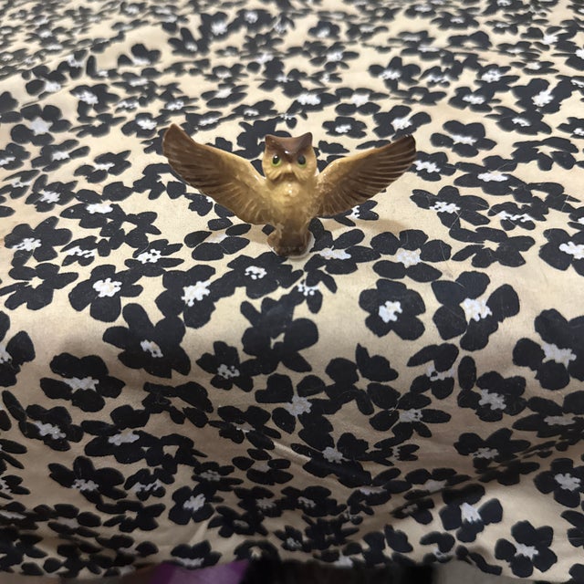 A charming and finely crafted vintage miniature porcelain or bone china figurine by the renowned American manufacturer...