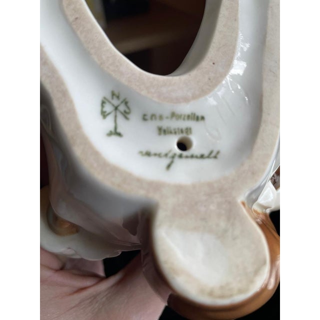 1930s Porcelain Fox, Germany, 1930s For Sale - Image 5 of 7