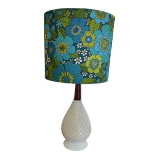 Vintage Groovy Flower Power Lamp For Sale