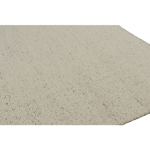 Contemporary Rug & Kilim’s Contemporary Textural Rug in Tones of Beige-Brown - 10x14 For Sale - Image 3 of 7