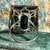 Antique Art Deco Onyx Marcasite Cocktail Ring, C. 1920, Size 8 For Sale - Image 4 of 11