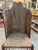 19th Century Primitive Folk Art "Make-Do" Fireside Wing Chair For Sale - Image 4 of 9