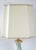 White Vintage Porcelain and Brass Table Lamp by Giulia Mangani, 1950s For Sale - Image 8 of 12