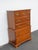 Wood Tall Solid Maple Chest of Drawers 6655 For Sale - Image 7 of 14