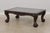 Traditional Large Clawfoot Glass Top Coffee Cocktail Table For Sale - Image 3 of 16
