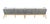 Wood Cypress Teak Wood 128" Sofa With Gray Color Rope Design For Sale - Image 7 of 12