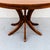 Brown Saltman Restored Mid Century Modern Round Walnut Pedestal Base Dining Table For Sale - Image 4 of 14