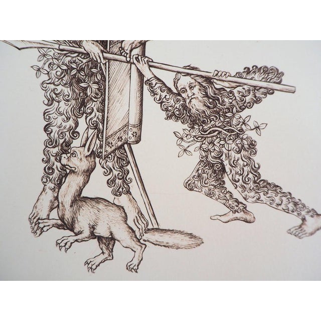 Cecile Reims, The Assault, 20th Century, Engraving For Sale - Image 7 of 9