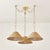 Contemporary Mitzi Dalia 38.5 in. 3 Light Chandelier in Aged Brass Finish For Sale - Image 3 of 8