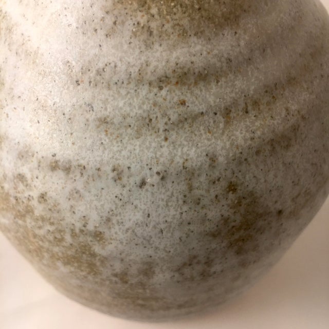1970s Glazed Swoop Terracotta Vase For Sale In Baltimore - Image 6 of 7