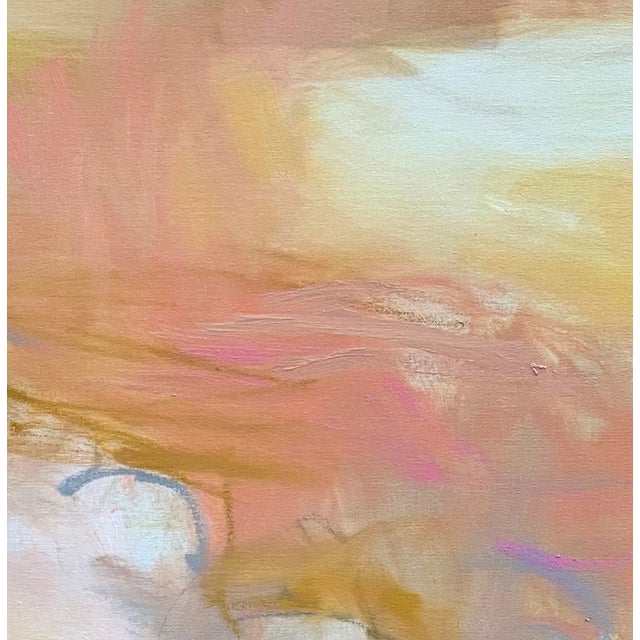 Trixie Pitts "Day Dream" by Trixie Pitts Abstract Expressionist Oil Painting For Sale - Image 4 of 12
