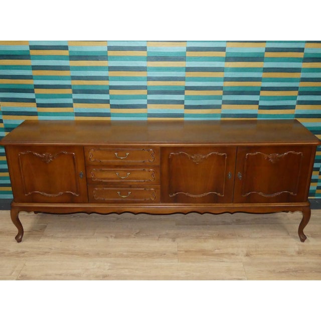 1960s Chippendale Style Furniture Sideboard Chest of Drawers, 1965 For Sale - Image 16 of 16