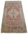 1970s 1970s Distressed Low Pile Turkish Yastik Petite Rug Faded Mat - 22'' X 44'' For Sale - Image 5 of 13