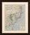 Antique Map of East Asia, Japan & Korea by J. Kuijper, circa 1860 A beautifully engraved and delicately hand-colored 19th-...