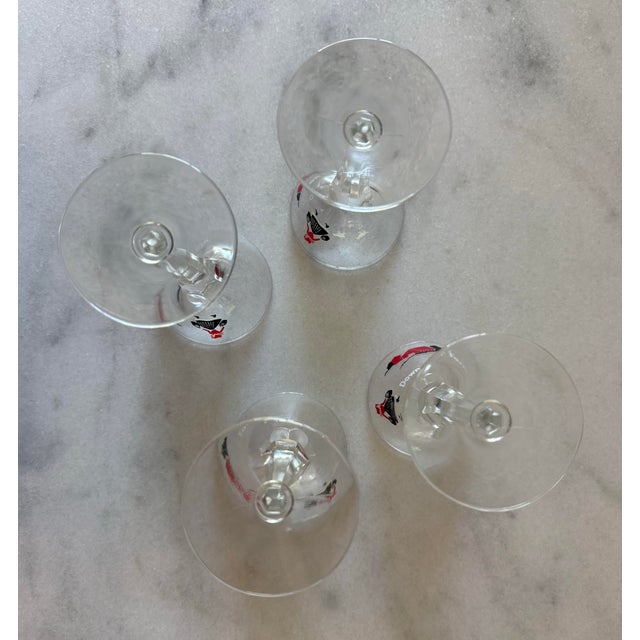 Mid 20th Century Down on the Farm Cordial Glasses by Libbey - Set of 4 For Sale - Image 10 of 10