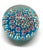 1980s Italian Milleflora Round Glass Paperweight For Sale - Image 10 of 10