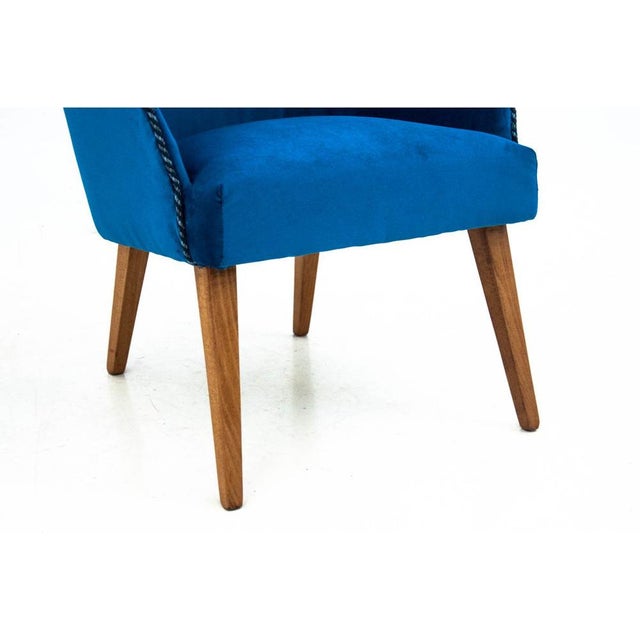 Wood Polish Club Chairs, 1960s, Set of 2 For Sale - Image 7 of 10