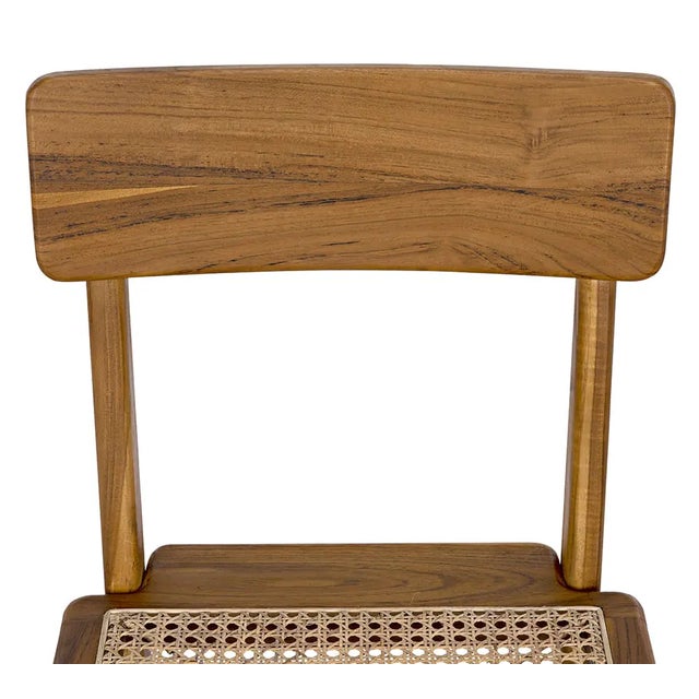 Not Yet Made - Made To Order NOIR Comet Chair, Teak For Sale - Image 5 of 7