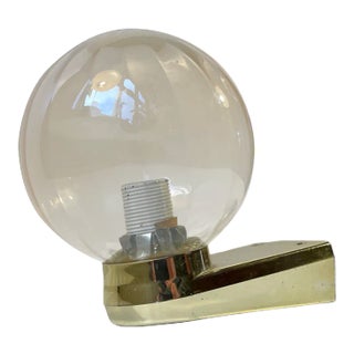 Scandinavian Bathroom Wall Sconce, 1970s For Sale