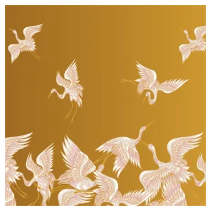 Aironi Gold Fabric Wall Covering by Chiara Mennini for Midsummer-Milano