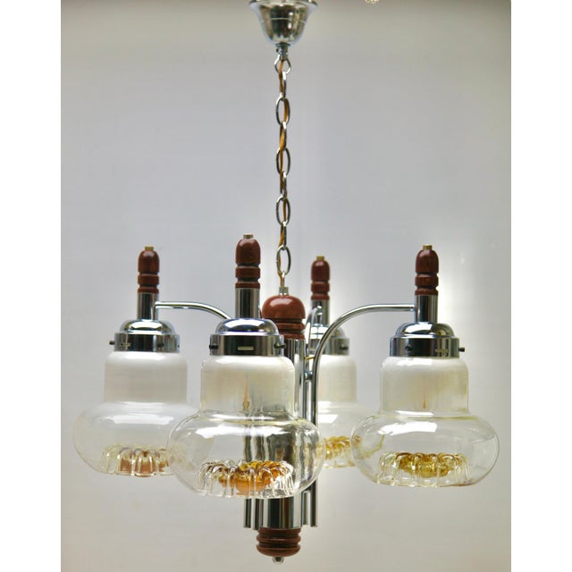 1960s Glass Pendant from Mazzega For Sale - Image 5 of 18