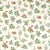 Harlequin Woodland Floral Fabric in Peridot/Ruby/Pearl - a Sample For Sale