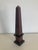 French French Obelisk in Red and Black Marble For Sale - Image 3 of 10