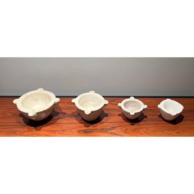 Marble Mortars from 18th Century - Set of 4 For Sale - Image 6 of 18