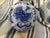 1970s Blue and White Decorative Ceramic Balls, 1970, Set of 10 For Sale - Image 5 of 8