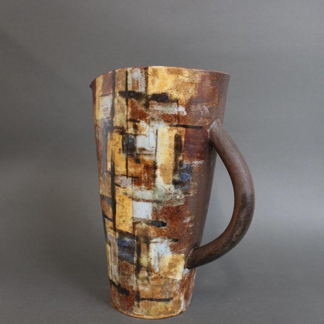 Vintage French Ceramic Jug by Alexandre Kostanda, 1960s For Sale - Image 6 of 18