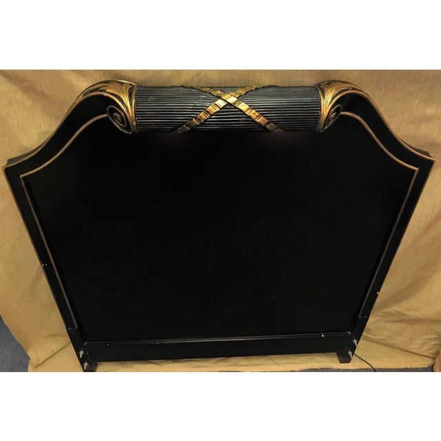 Vintage Art Deco Twin Headboard With Light Chairish