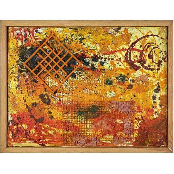 Frida&Raul, Ancient Greek Temple, 2021, Mixed Media, Framed For Sale - Image 4 of 4